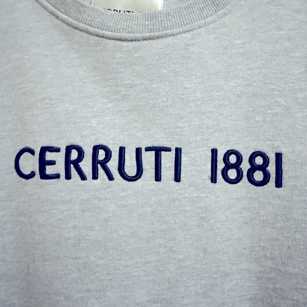 Cerruti Crew Neck Terry Sweatshirt